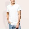 imageDALIX Classic Fit Soft Cotton Jersey Pre Shrunk T Shirt Mens TeeWhite