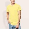 imageDALIX Classic Fit Soft Cotton Jersey Pre Shrunk T Shirt Mens TeeYellow