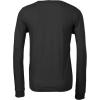 imageDALIX Ghost Embroidered Long Sleeve Tee Lightweight Soft Cotton Shirt MensDark Gray