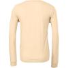 imageDALIX Ghost Embroidered Long Sleeve Tee Lightweight Soft Cotton Shirt MensSoft Cream