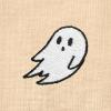 imageDALIX Ghost Embroidered Long Sleeve Tee Lightweight Soft Cotton Shirt MensSoft Cream