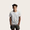 imageDALIX Ghost Embroidered Soft Cotton Short Sleeve T Shirt MensAsh Gray