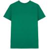imageDALIX Ghost Embroidered Soft Cotton Short Sleeve T Shirt MensKelly Green
