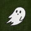 imageDALIX Ghost Embroidered Soft Cotton Short Sleeve T Shirt MensOlive