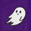 imageDALIX Ghost Embroidered Soft Cotton Short Sleeve T Shirt MensPurple