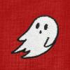 imageDALIX Ghost Embroidered Soft Cotton Short Sleeve T Shirt MensRed