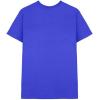imageDALIX Ghost Embroidered Soft Cotton Short Sleeve T Shirt MensRoyal Blue