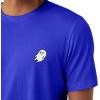 imageDALIX Ghost Embroidered Soft Cotton Short Sleeve T Shirt MensRoyal Blue