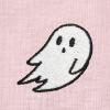 imageDALIX Ghost Embroidered Soft Cotton Short Sleeve T Shirt MensSoft Pink