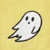 imageDALIX Ghost Embroidered Soft Cotton Short Sleeve T Shirt MensYellow