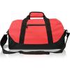 imageDALIX 18quot Two Tone Duffle Bag Medium Black Red Blue Gold Pink Purple GrayRed