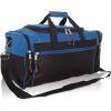 imageDALIX 21quot Blank Sports Duffle Bag Gym Bag Travel Duffel with Adjustable Strap in GoldRoyal Blue