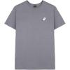 imageDALIX Ghost Embroidered Soft Cotton Short Sleeve T Shirt MensStorm Gray