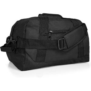 imageDALIX 14quot Small Duffle Bag Two Toned Gym Travel BagBlack