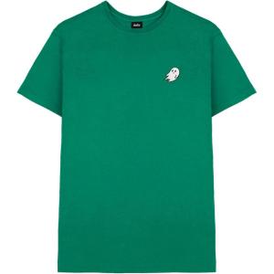imageDALIX Ghost Embroidered Soft Cotton Short Sleeve T Shirt MensKelly Green