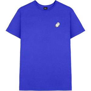 imageDALIX Ghost Embroidered Soft Cotton Short Sleeve T Shirt MensRoyal Blue