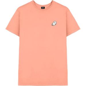 imageDALIX Ghost Embroidered Soft Cotton Short Sleeve T Shirt MensSunset