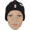imageChristmas Cute Snowman Beanie Warm Winter Cap Embroidered HatBlack