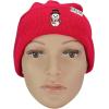 imageChristmas Cute Snowman Beanie Warm Winter Cap Embroidered HatRed