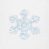 imageChristmas Snowflake TShirt Womens Embroidered ShirtWhite