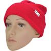 imageDALIX Christmas Peeping Rudolph Beanie Warm Winter Cap Embroidered HatRed