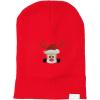 imageDALIX Christmas Peeping Rudolph Beanie Warm Winter Cap Embroidered HatRed