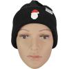 imageDALIX Christmas Urban Santa Beanie Warm Winter Cap Embroidered HatBlack