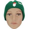 imageDALIX Christmas Urban Santa Beanie Warm Winter Cap Embroidered HatGreen