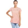 imageDALIX Christmas Urban Santa TShirt Womens Embroidered ShirtLight Pink