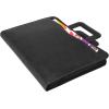 imageDALIX Professional Excel Business Slim Portfolio Briefcase Organizer in BrownBlack