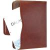 imageDALIX Professional Excel Business Slim Portfolio Briefcase Organizer in BrownBrown