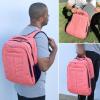 imageDALIX Signature Laptop Backpack with Multiple Pockets in RedRed