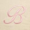imageDALIX Womens Cotton Canvas Tote Bag Large Shoulder Bags Pink Monogram A  ZB