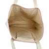 imageDALIX Womens Cotton Canvas Tote Bag Large Shoulder Bags Pink Monogram A  ZF