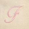 imageDALIX Womens Cotton Canvas Tote Bag Large Shoulder Bags Pink Monogram A  ZF