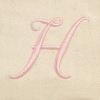 imageDALIX Womens Cotton Canvas Tote Bag Large Shoulder Bags Pink Monogram A  ZH