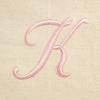 imageDALIX Womens Cotton Canvas Tote Bag Large Shoulder Bags Pink Monogram A  ZK