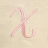 imageDALIX Womens Cotton Canvas Tote Bag Large Shoulder Bags Pink Monogram A  ZX