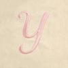 imageDALIX Womens Cotton Canvas Tote Bag Large Shoulder Bags Pink Monogram A  ZY