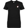 imageDALIX Christmas Urban Santa TShirt Womens Embroidered ShirtBlack