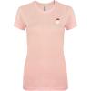 imageDALIX Christmas Urban Santa TShirt Womens Embroidered ShirtLight Pink
