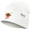 imageDALIX Rudolph Beanie Christmas Holiday Winter Stocking HatWhite