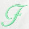 imageDALIX Monogram Beach Bag and Totes for Women Personalized Gifts Mint Green A ZF
