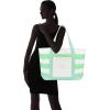 imageDALIX Monogram Beach Bag and Totes for Women Personalized Gifts Mint Green A ZI