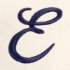 imageDALIX Personalized Tote Bag For Women Monogram Initial Open Top Navy Blue AZE