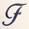 imageDALIX Personalized Tote Bag For Women Monogram Initial Open Top Navy Blue AZF