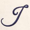imageDALIX Personalized Tote Bag For Women Monogram Initial Open Top Navy Blue AZJ