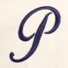 imageDALIX Personalized Tote Bag For Women Monogram Initial Open Top Navy Blue AZP