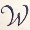 imageDALIX Personalized Tote Bag For Women Monogram Initial Open Top Navy Blue AZW
