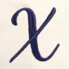 imageDALIX Personalized Tote Bag For Women Monogram Initial Open Top Navy Blue AZX